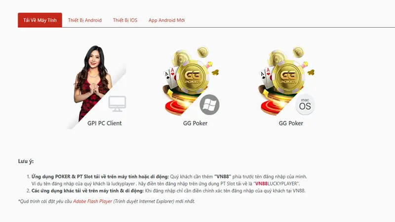 Hướng dẫn tải App VN88 trên điện thoại